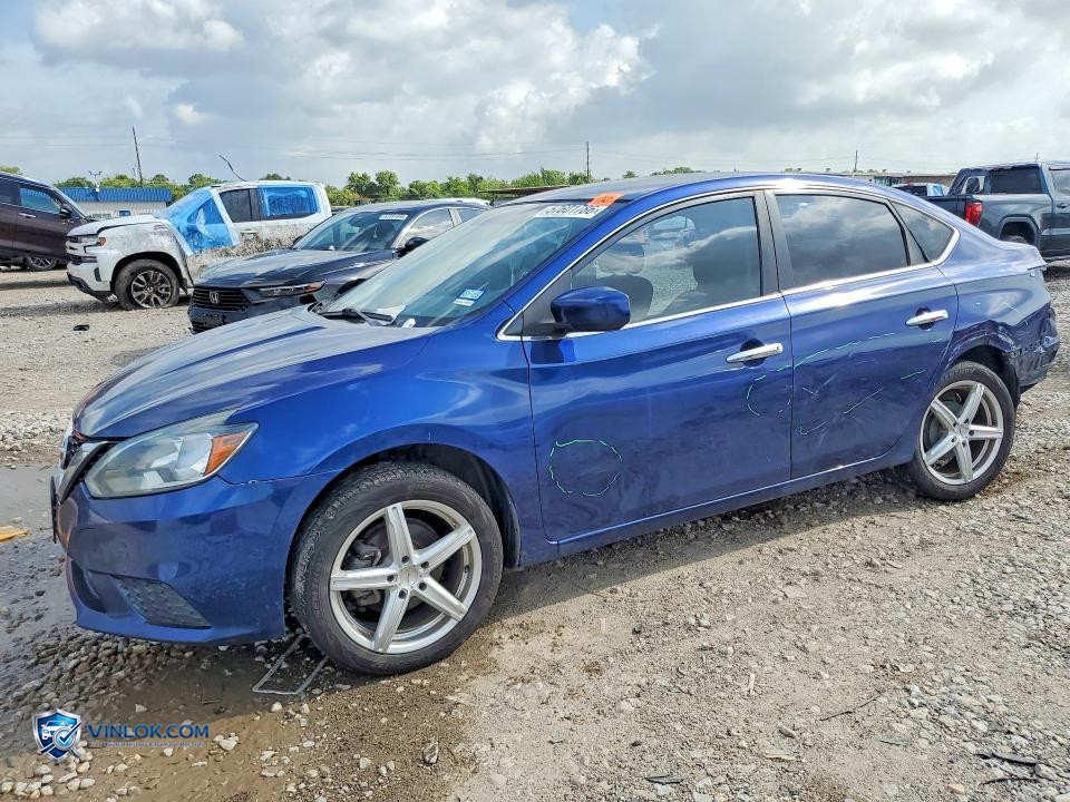 2017 NISSAN SENTRA S – Lot 57601786 auction photo