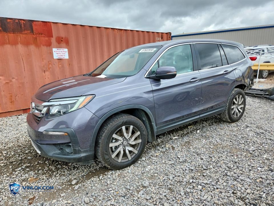 2021 HONDA PILOT EXL – Lot 57602856 auction photo