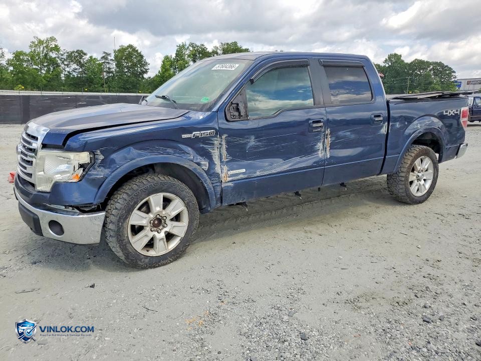 2013 FORD F150 SUPERCREW – Lot 57604366 auction photo