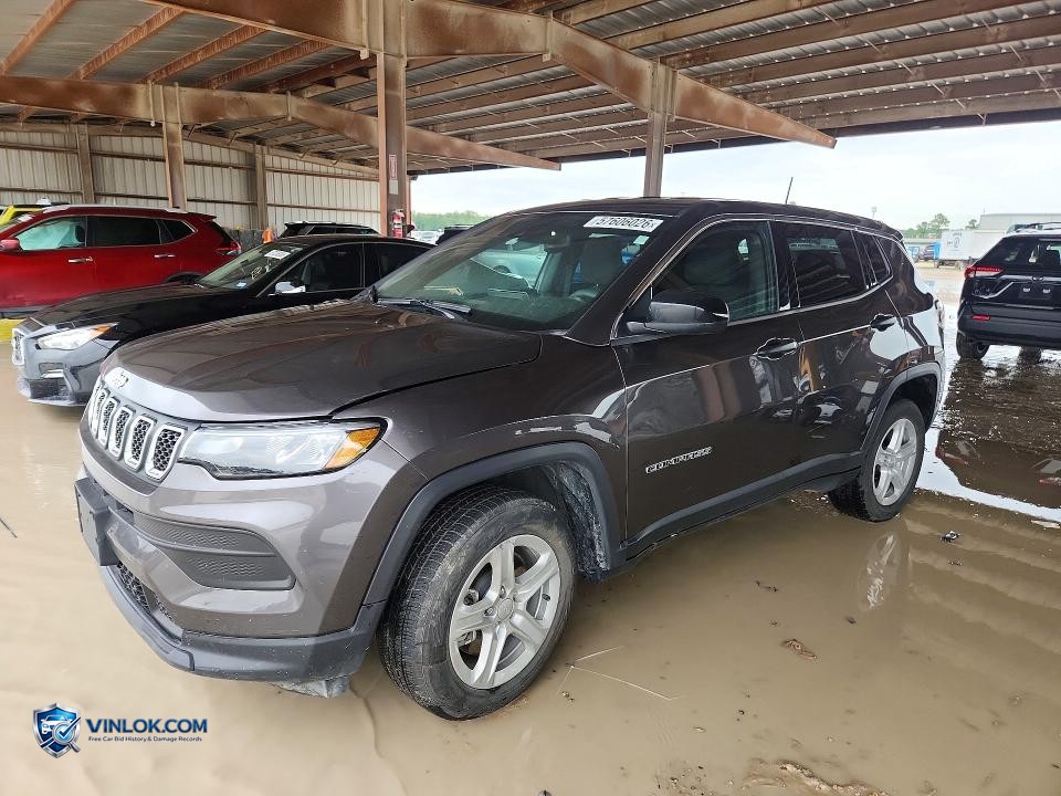 2023 JEEP COMPASS SPORT – Lot 57606026 auction photo