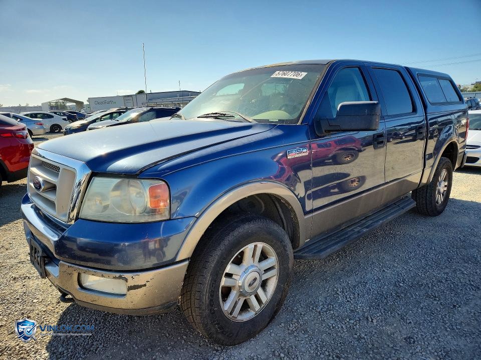 2004 FORD F150 SUPERCREW – Lot 57607706 auction photo