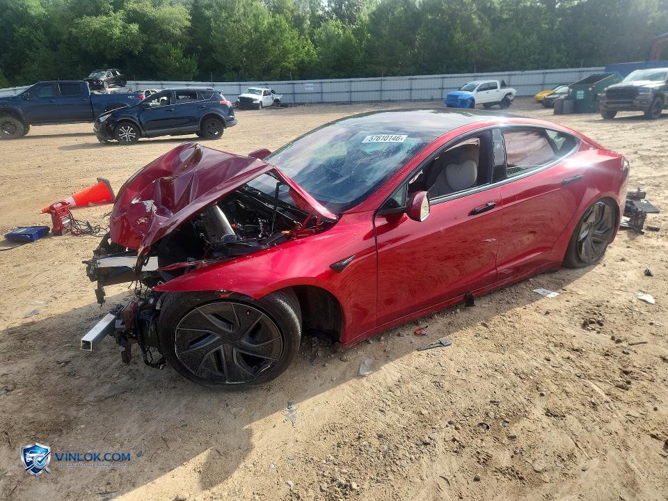 2023 TESLA MODEL S – Lot 57610146 auction photo
