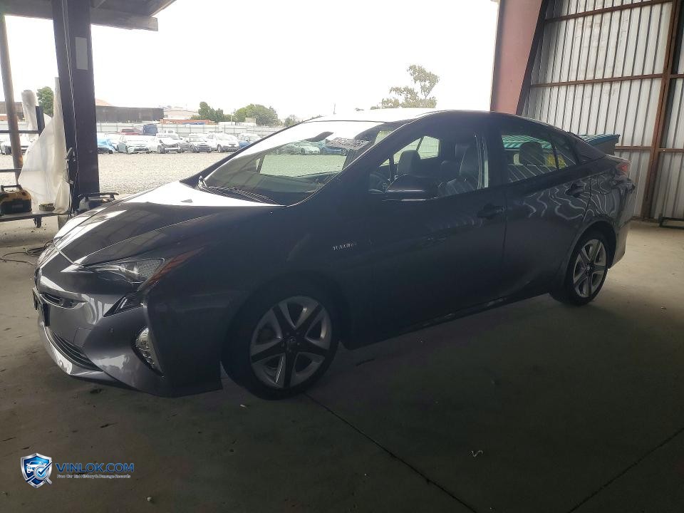 2017 TOYOTA PRIUS FOUR TOURING – Lot 57610266 auction photo