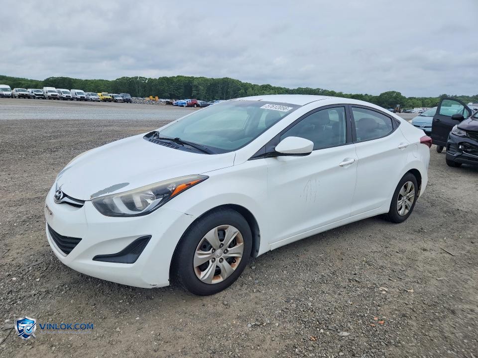 2016 HYUNDAI ELANTRA SE – Lot 57612056 auction photo