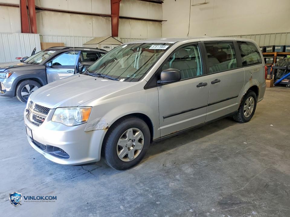 2012 DODGE GRAND CARAVAN SE – Lot 57617966 auction photo