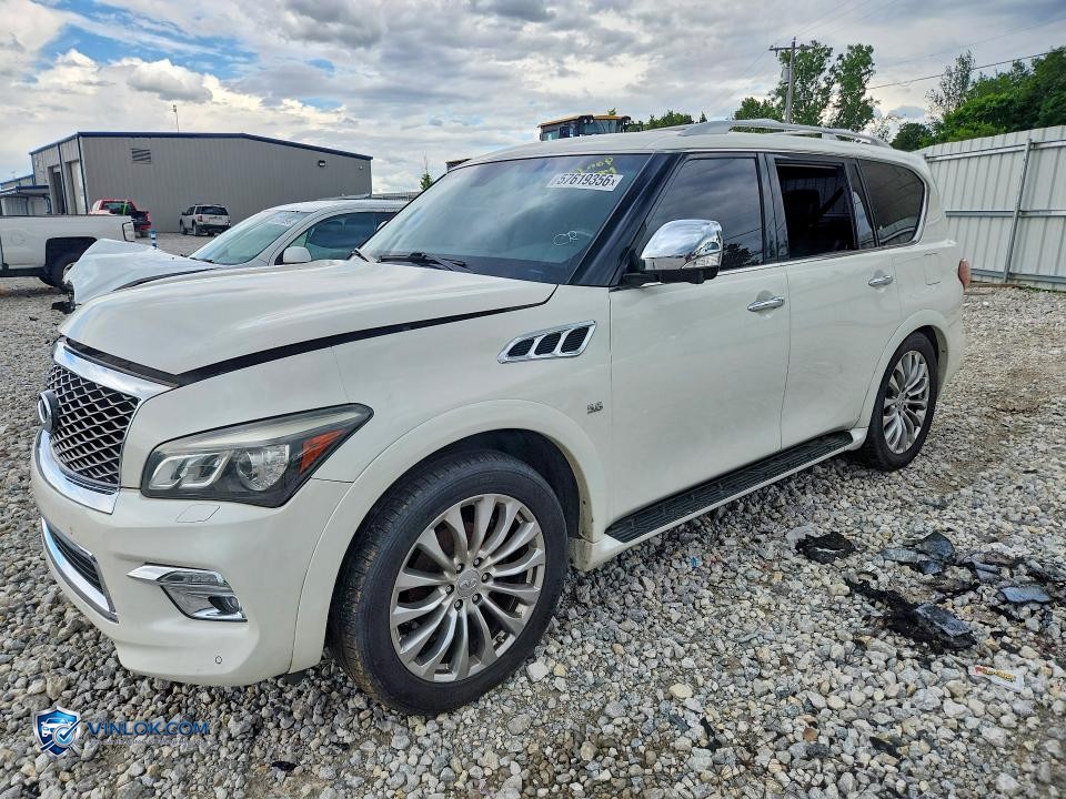 2015 INFINITI QX80 BASE – Lot 57619356 auction photo