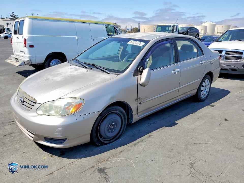 2003 TOYOTA COROLLA LE – Lot 57621676 auction photo