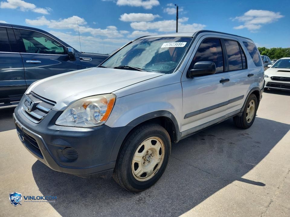 2006 HONDA CR-V LX – Lot 57623686 auction photo