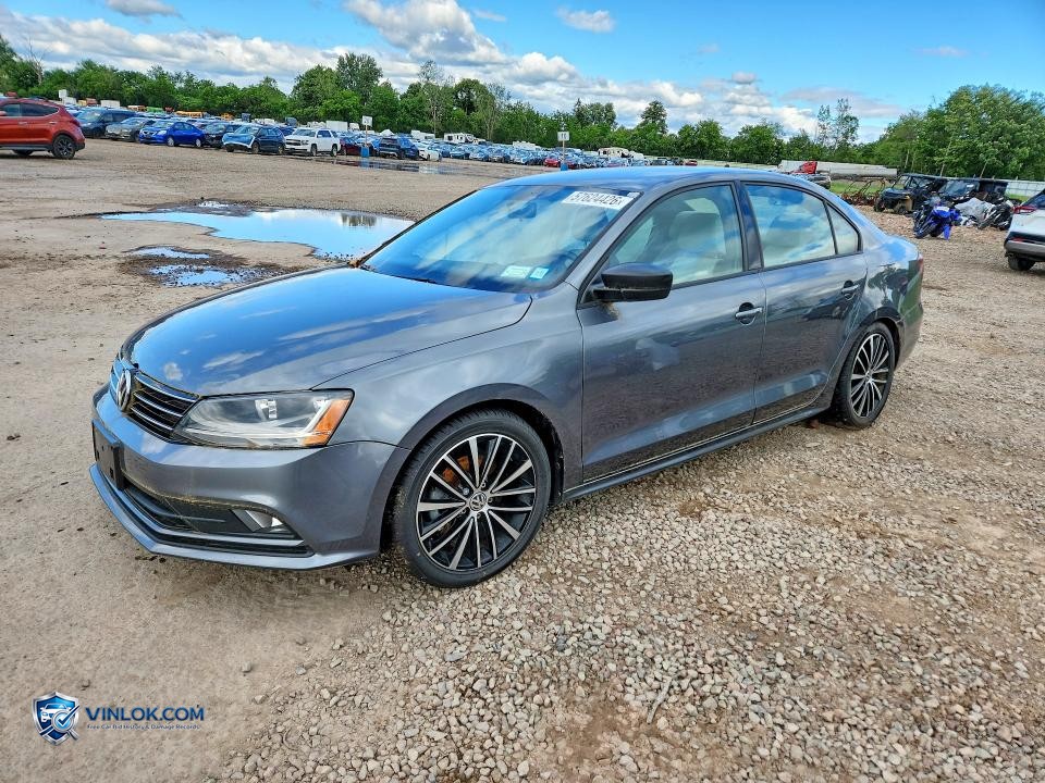 2017 VOLKSWAGEN JETTA SPORT – Lot 57624426 auction photo