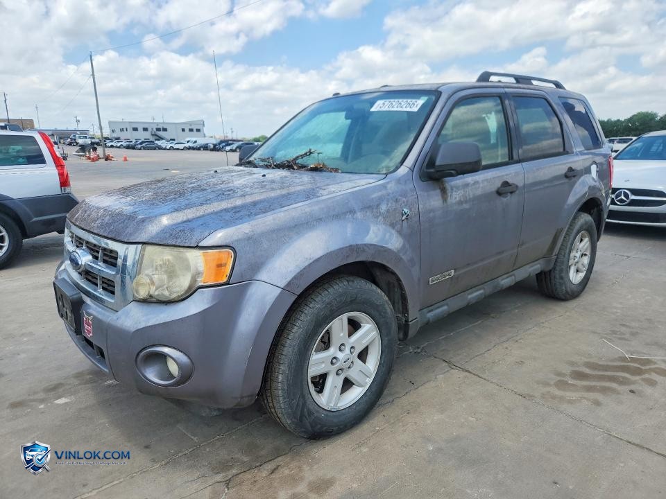 2008 FORD ESCAPE HEV – Lot 57626266 auction photo