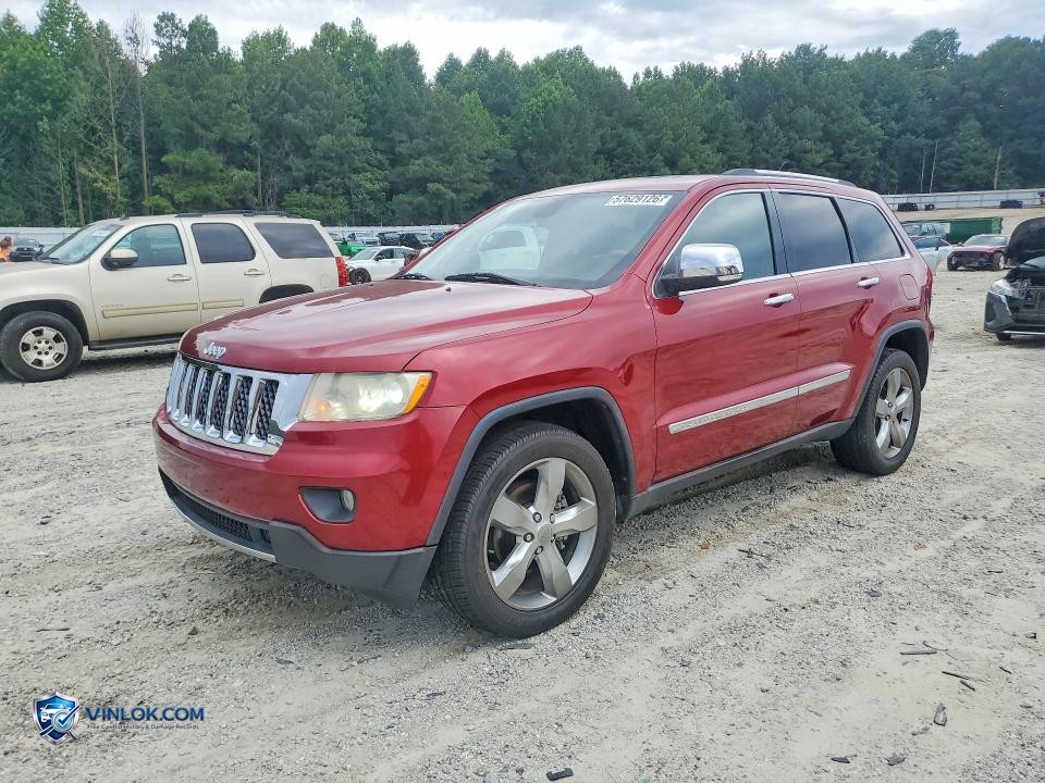 2012 JEEP GRAND CHEROKEE OVERLAND – Lot 57629126 auction photo