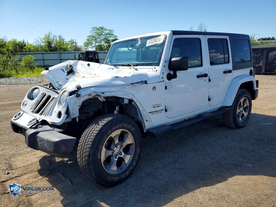 2017 JEEP WRANGLER UNLIMITED SAHARA – Lot 57629256 auction photo