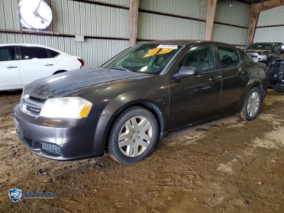 2014 DODGE AVENGER SE – Lot 57629536 auction photo