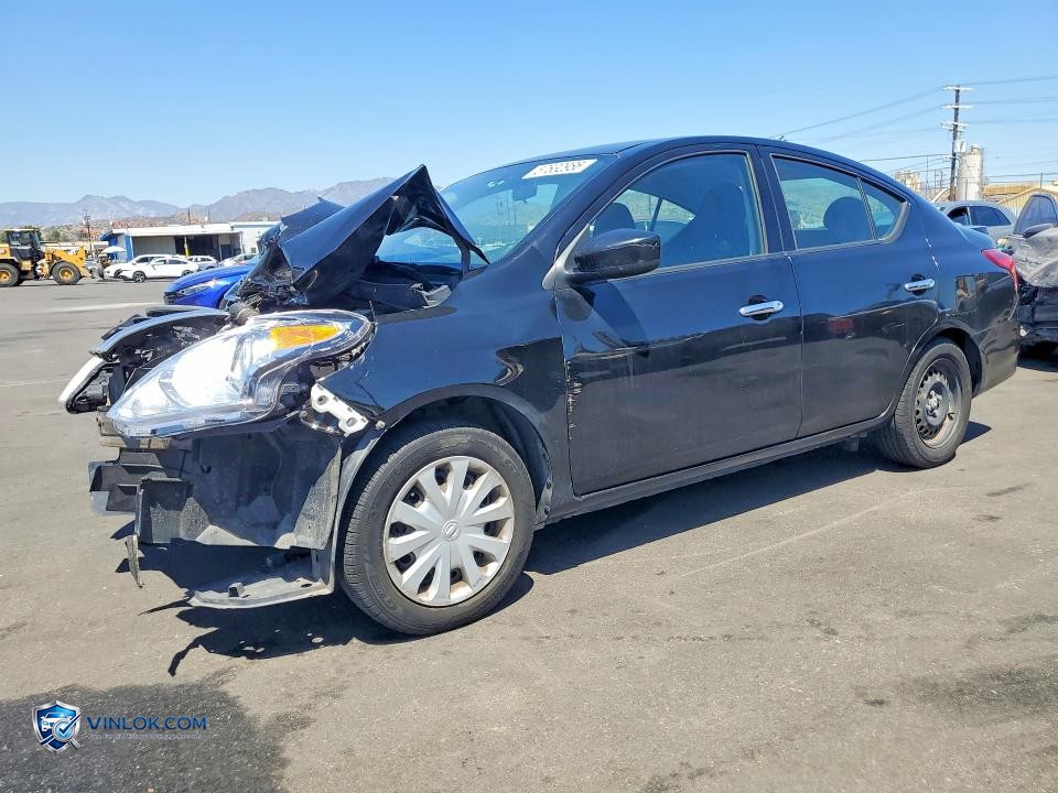 2017 NISSAN VERSA 1.6 SV – Lot 57632986 auction photo