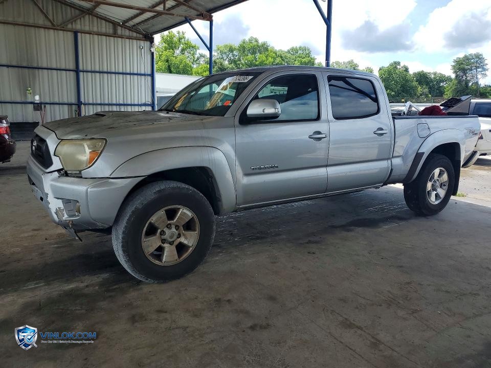 2012 TOYOTA TACOMA DOUBLE CAB PRERUNNER LONG BED – Lot 57634396 auction photo