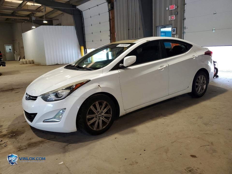 2015 HYUNDAI ELANTRA SE – Lot 57635046 auction photo