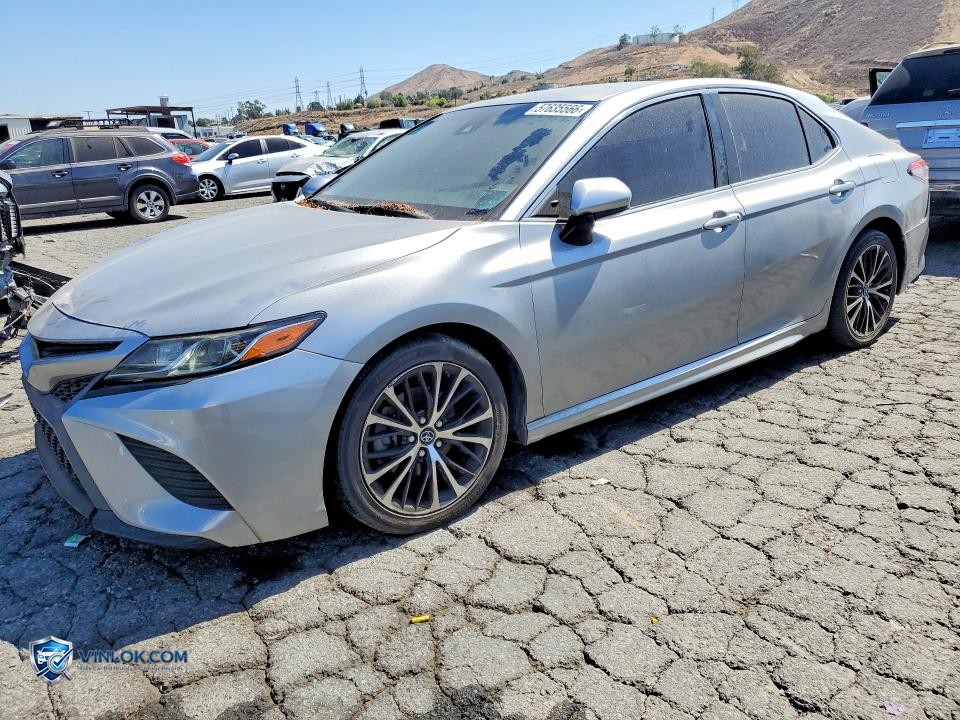 2018 TOYOTA CAMRY SE – Lot 57635566 auction photo