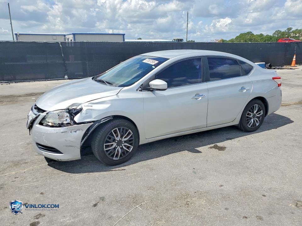 2013 NISSAN SENTRA S – Lot 57637596 auction photo