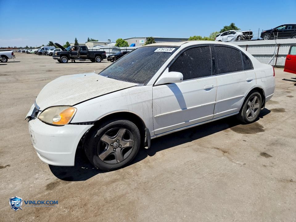 2003 HONDA CIVIC EX – Lot 57641526 auction photo