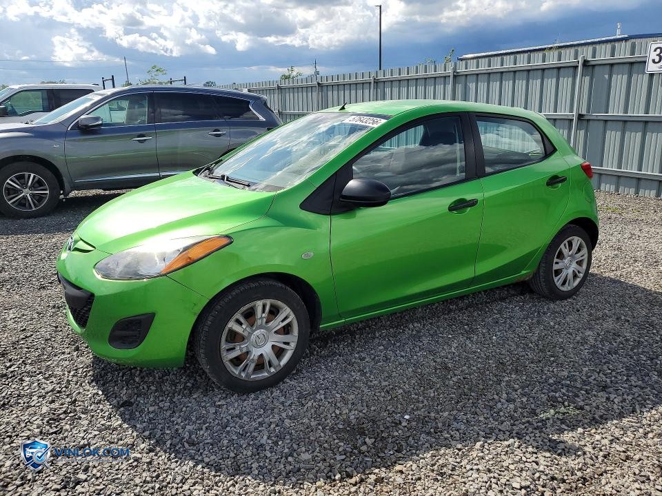 2012 MAZDA MAZDA2 – Lot 57643256 auction photo