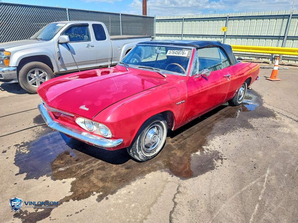 1965 CHEVROLET CORVAIR CORSA – Lot 57645076 auction photo