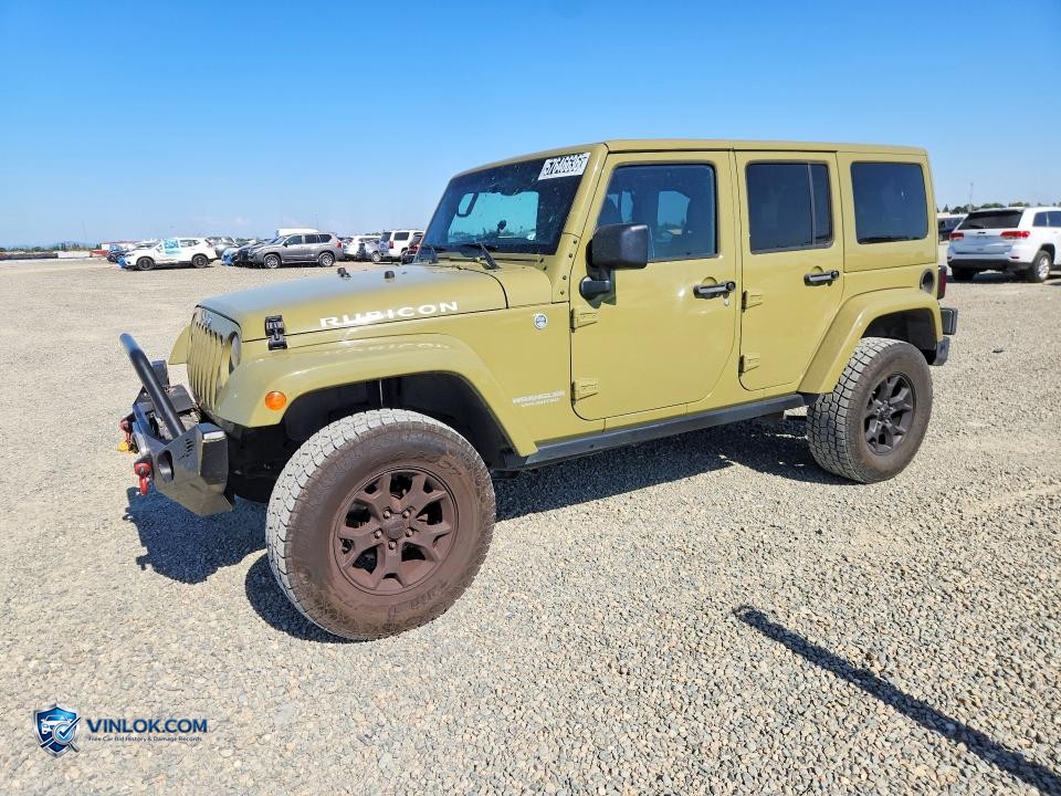 2013 JEEP WRANGLER UNLIMITED RUBICON – Lot 57646636 auction photo