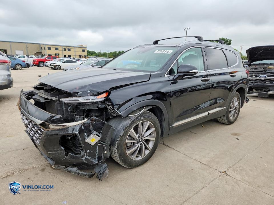 2020 HYUNDAI SANTA FE LIMITED – Lot 57649546 auction photo