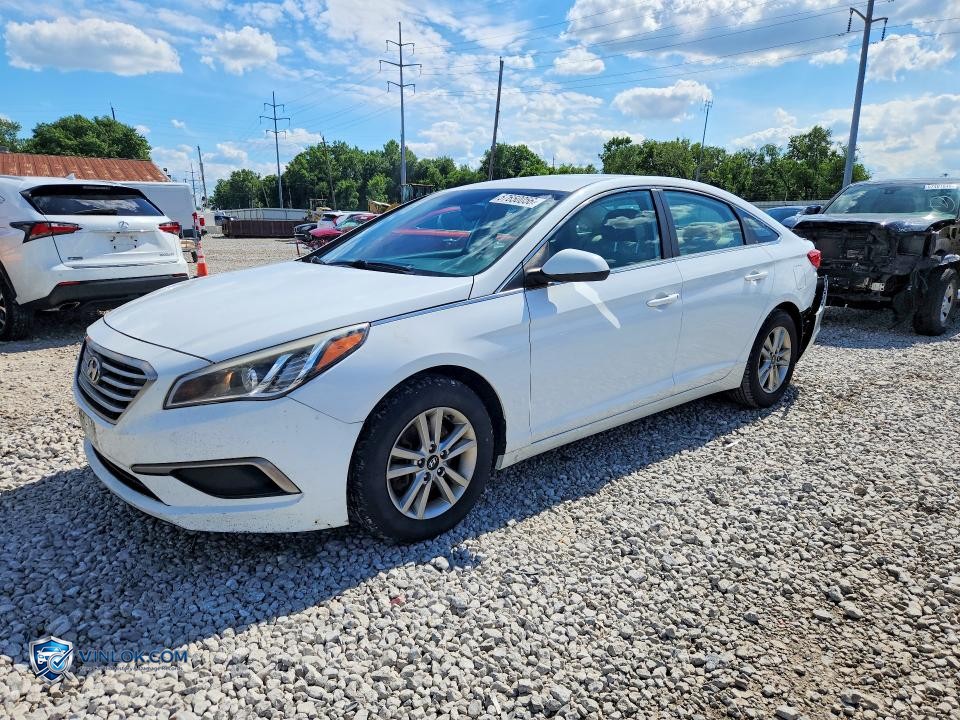 2016 HYUNDAI SONATA SE – Lot 57650056 auction photo