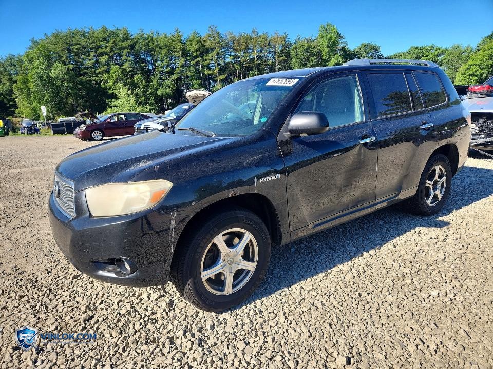 2009 TOYOTA HIGHLANDER HYBRID LIMITED – Lot 57652096 auction photo