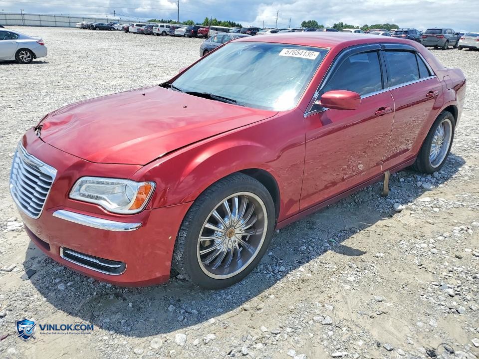 2012 CHRYSLER 300 – Lot 57654136 auction photo