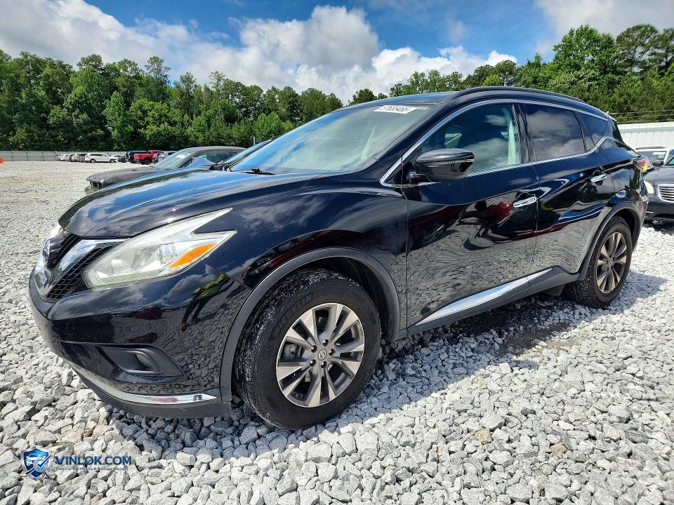 2017 NISSAN MURANO SV – Lot 57655466 auction photo