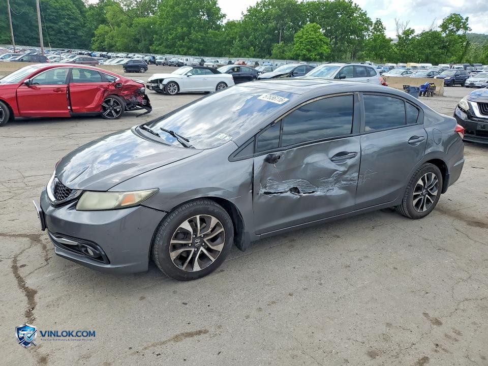 2013 HONDA CIVIC EXL – Lot 57656116 auction photo