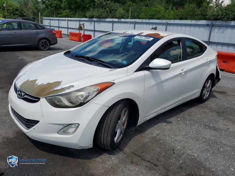 2013 HYUNDAI ELANTRA GLS – Lot 57657886 auction photo