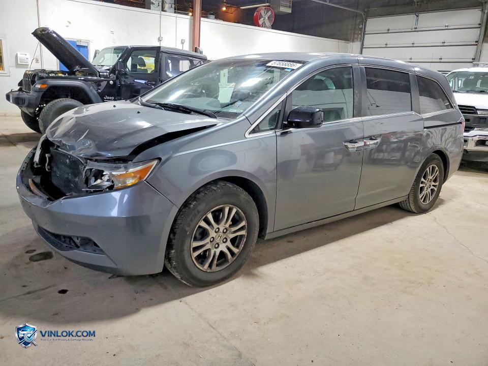 2011 HONDA ODYSSEY EXL – Lot 57658886 auction photo