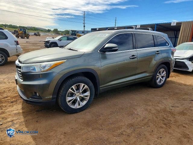 2015 TOYOTA HIGHLANDER XLE – Lot 57659776 auction photo