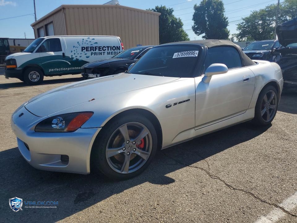 2002 HONDA S2000 – Lot 57659996 auction photo