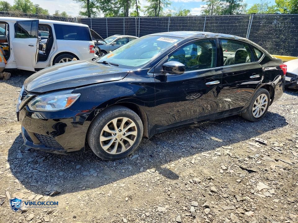 2018 NISSAN SENTRA SV – Lot 57660026 auction photo