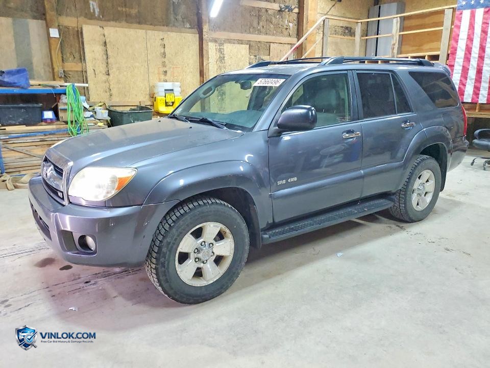 2007 TOYOTA 4RUNNER SR5 – Lot 57660496 auction photo