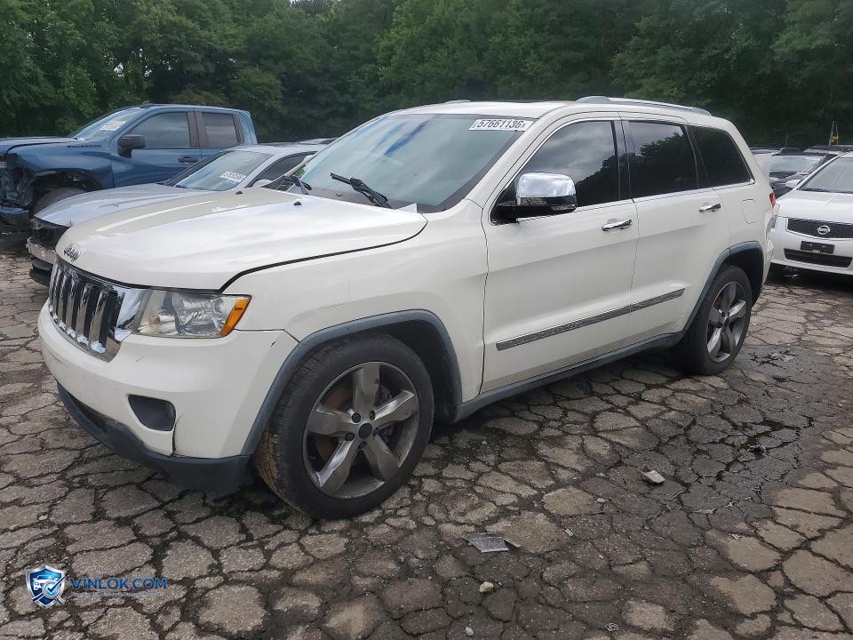 2011 JEEP GRAND CHEROKEE OVERLAND – Lot 57661136 auction photo
