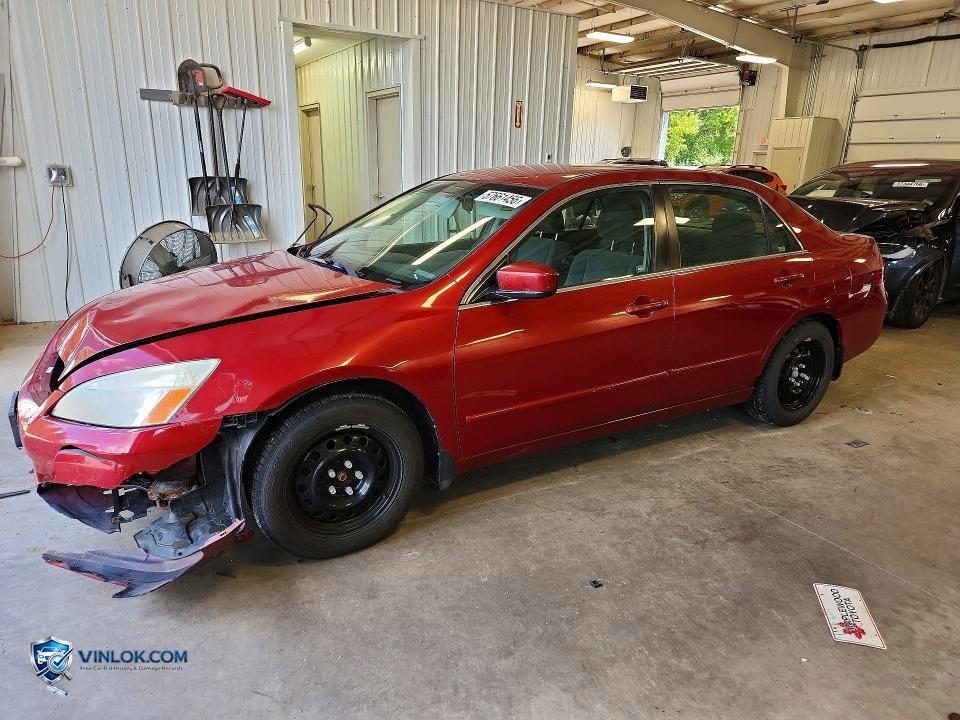 2007 HONDA ACCORD SE – Lot 57661456 auction photo