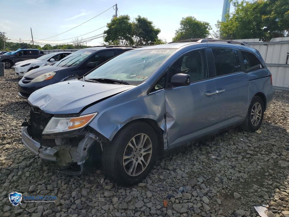 2013 HONDA ODYSSEY EXL – Lot 57662606 auction photo