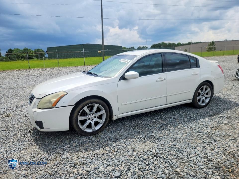 2008 NISSAN MAXIMA 3.5 SE – Lot 57666526 auction photo