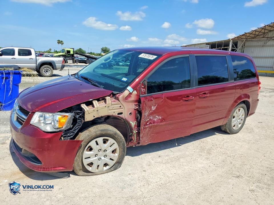 2017 DODGE GRAND CARAVAN SE – Lot 57670876 auction photo