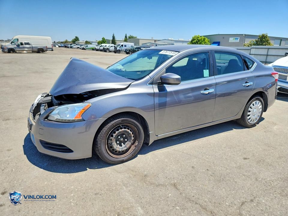2015 NISSAN SENTRA S – Lot 57677516 auction photo