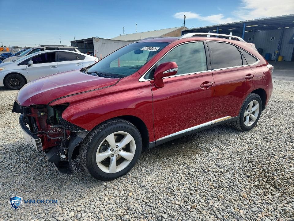2010 LEXUS RX 350 – Lot 57680086 auction photo