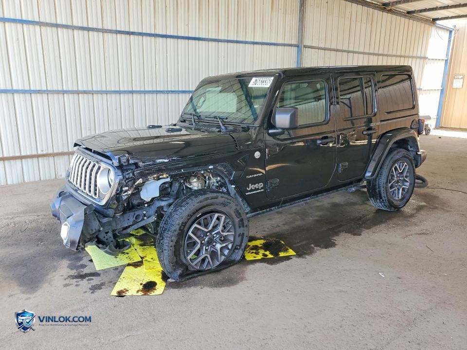 2024 JEEP WRANGLER SAHARA – Lot 57682336 auction photo