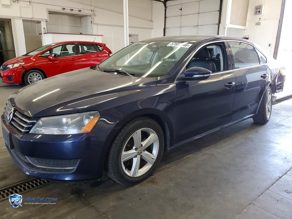 2012 VOLKSWAGEN PASSAT SE – Lot 57683446 auction photo