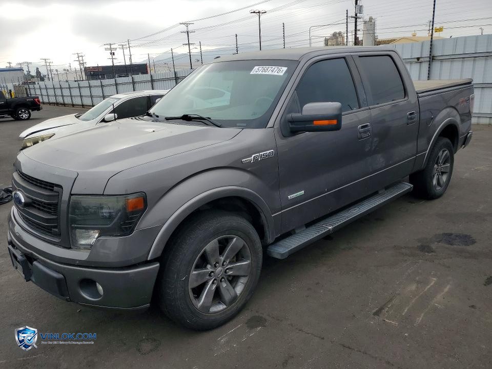 2013 FORD F150 SUPERCREW – Lot 57687476 auction photo
