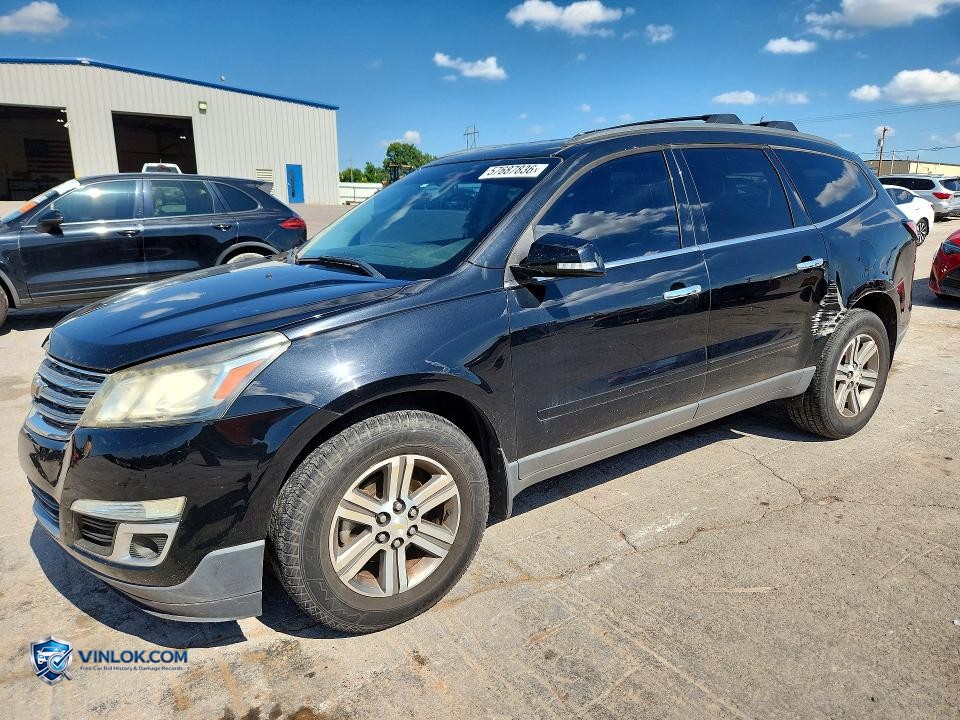 2016 CHEVROLET TRAVERSE LT – Lot 57687836 auction photo