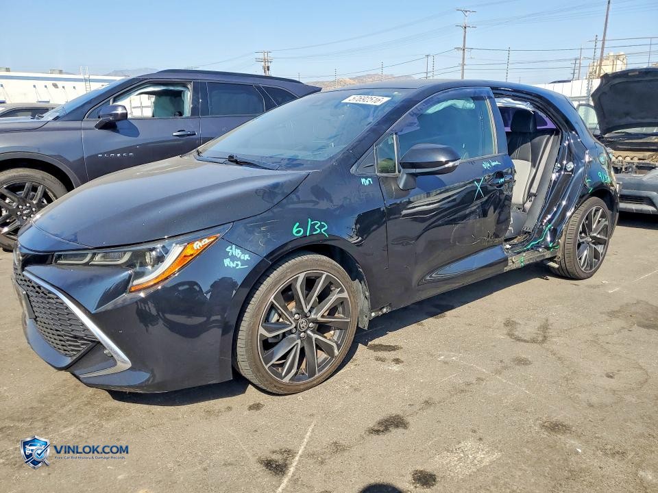 2019 TOYOTA COROLLA HATCHBACK XSE – Lot 57692516 auction photo